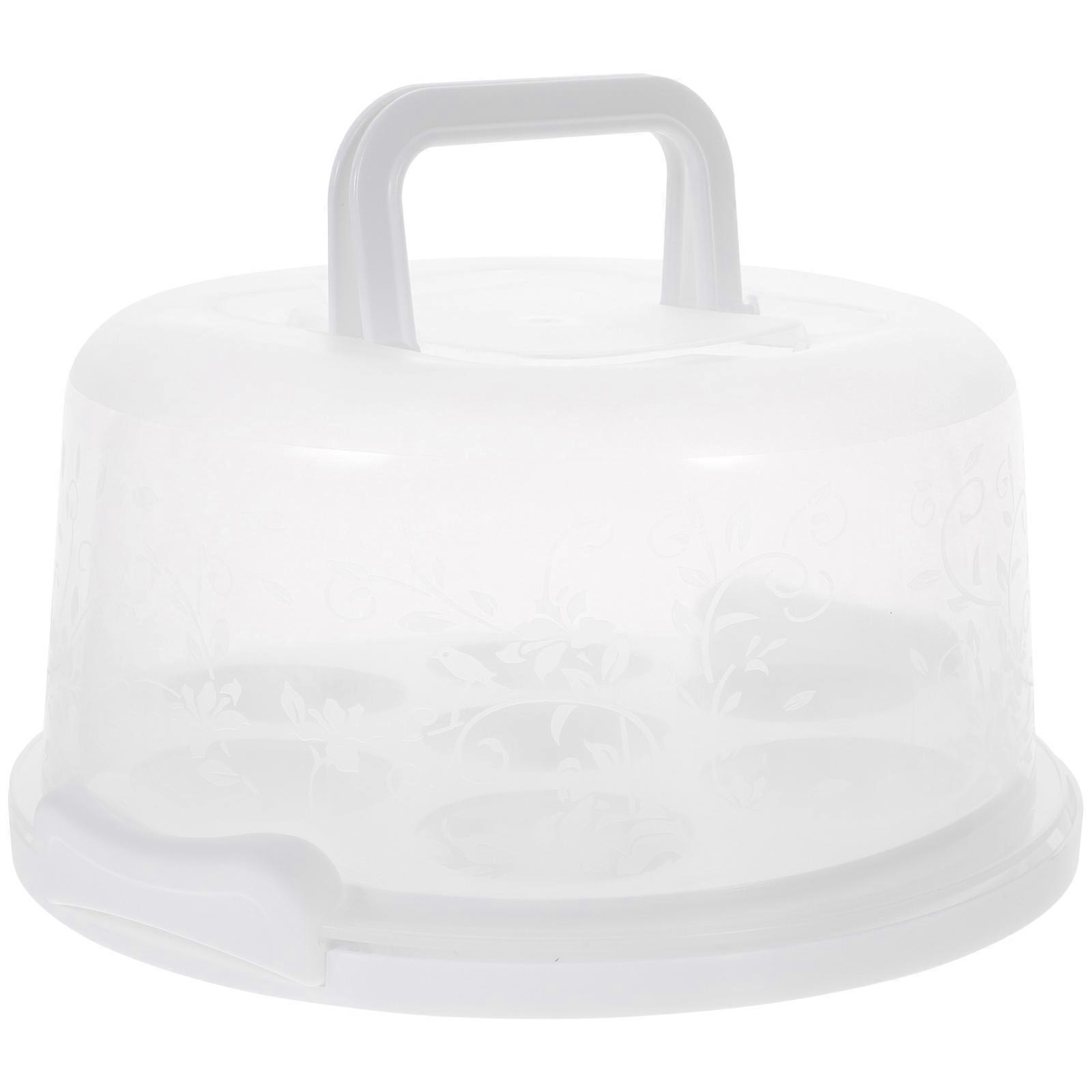 Cupcake Transport Containers Reusable Cake Boxes Simple Design 25X25X13CM For Bakery Use 1Pack