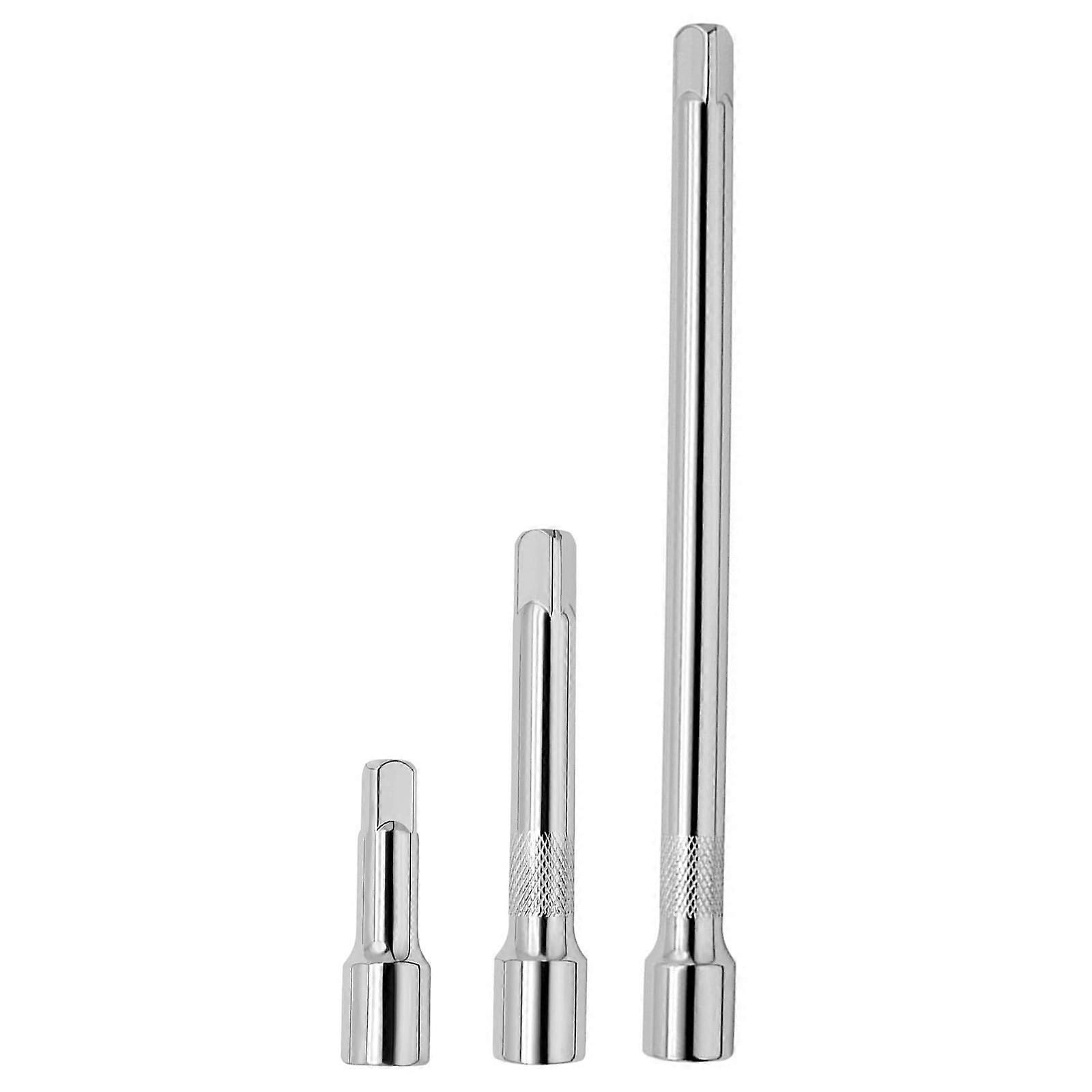 Nonslip socket wrench extension set, 1.27 cm, 75/125/250 mm, 3 pieces, effortless operation, timesaving Ref: 3425