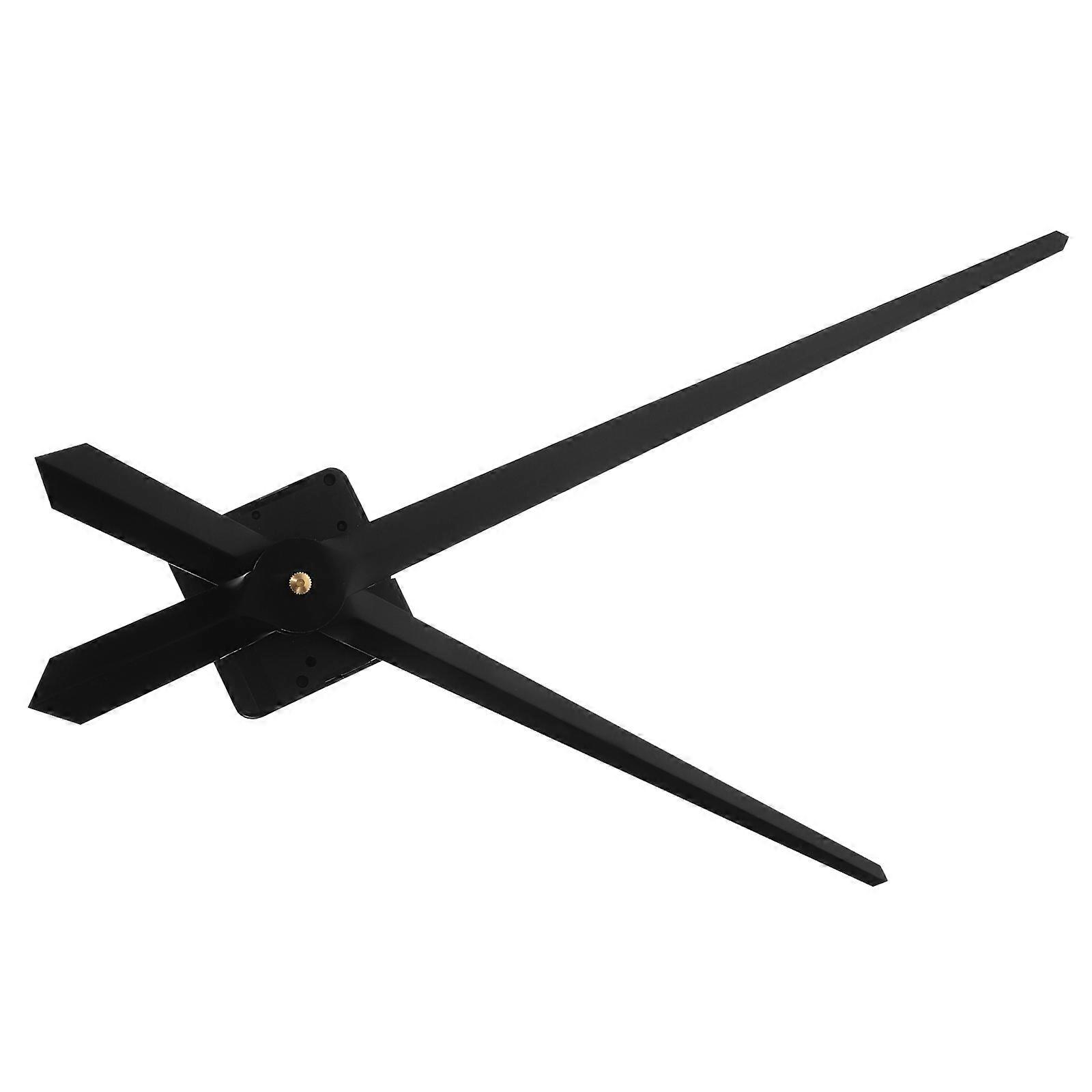 Replacement Clock Motor Clock Parts High Torque For Replacing Black 33.5X2.5CM 1 Set