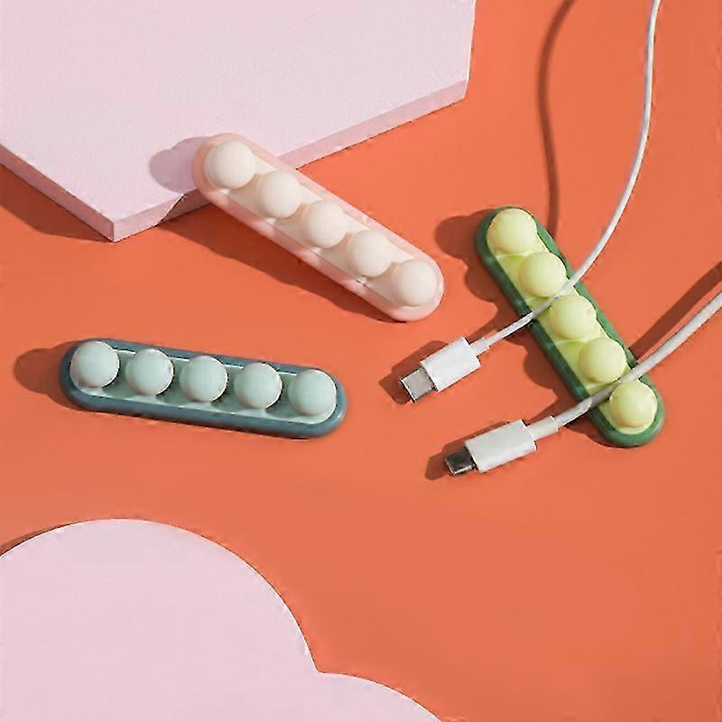 3 pcs Data Cable Management Hooks for Network Cable and Mobile Phone Storage