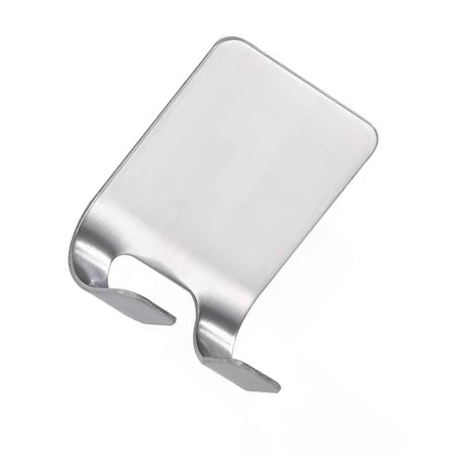 Towel Hooks 6 Pieces Metal S Hooks for Shower and Razor Holder Wooden Toothbrush Holder and Rob Hooks