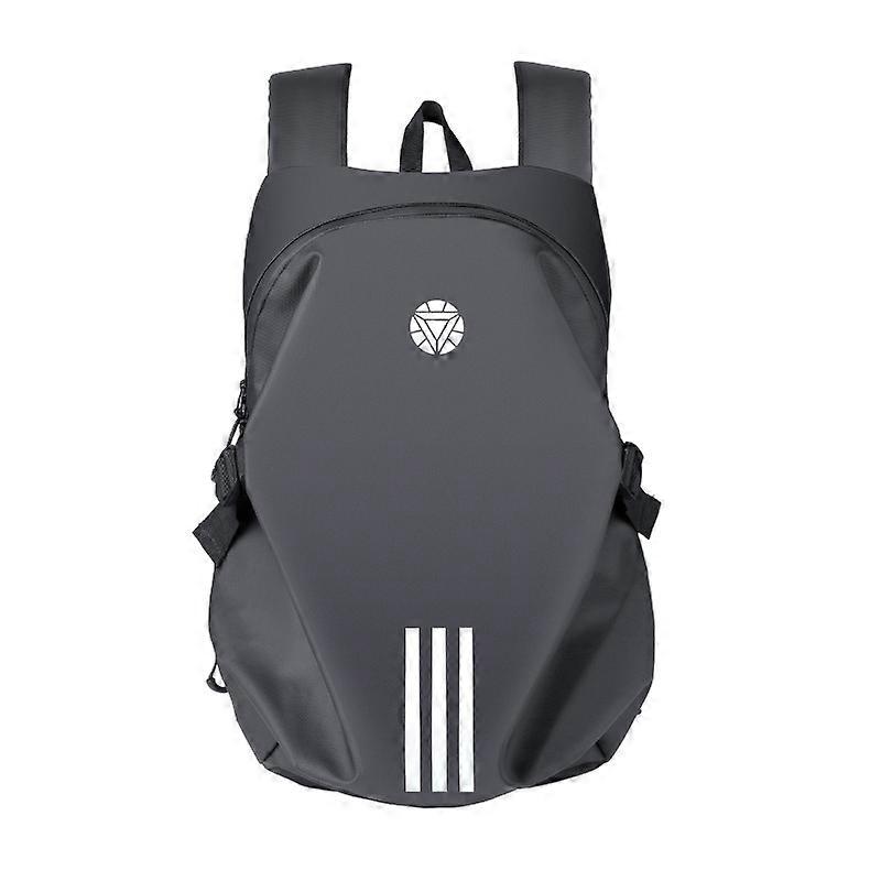 Motorcycle Rainproof Shoulders Helmet Soft Riding Backpack (Black)