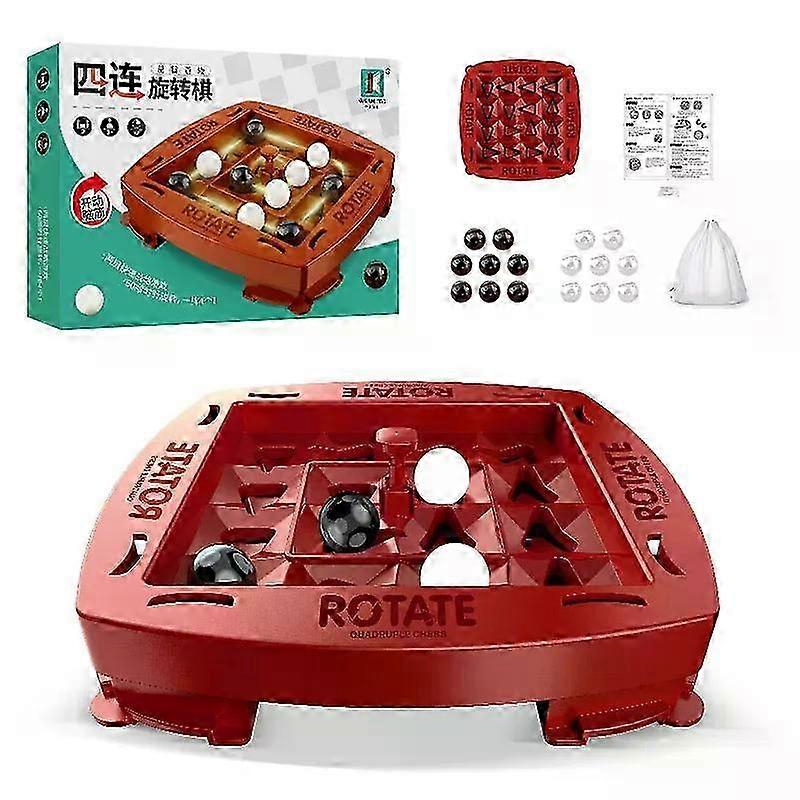 4 In A Row Educational Logic Board Game for 2 Players - Fast Strategy Game for Fun Family Party Toys