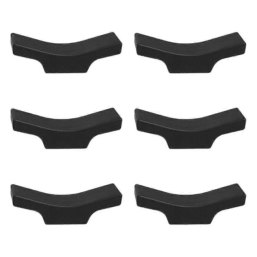 Ceramics Chopsticks Rests Stabilize Chopsticks Hotel Catering Smooth Surface Synthetic Material 6Pcs