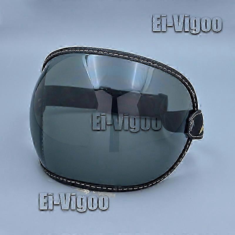 適切なユニバーサルオートバイヘルメットバブルシールドバイザーレンズサングラスゴーグルアクセサリーは、すべてのビンテージレトロオープンフェイスハーフヘルメットに適合します