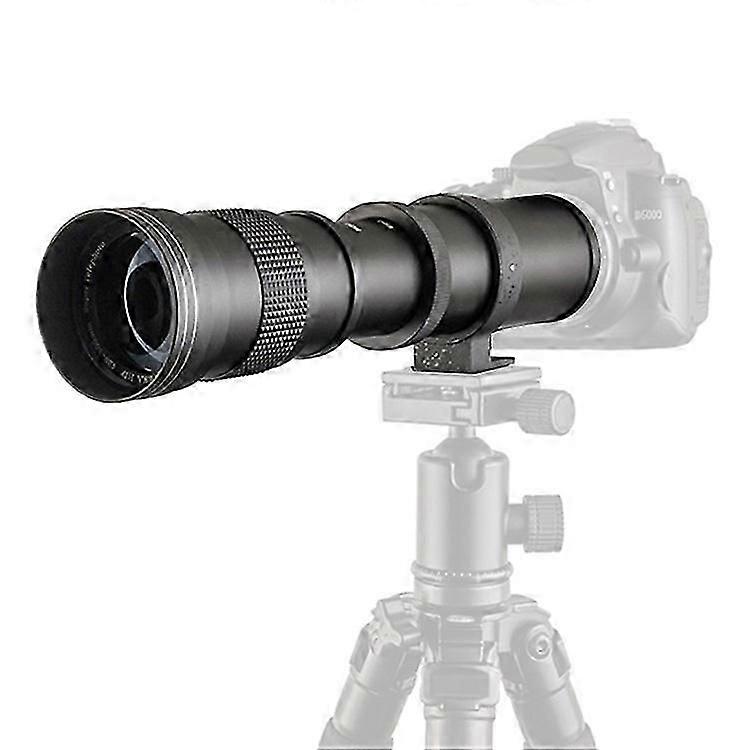 420-800mm F / 8.3-16 Telephoto Lens Camera Zoom Lenses Compatible For Canon, , Minolta, Nikon