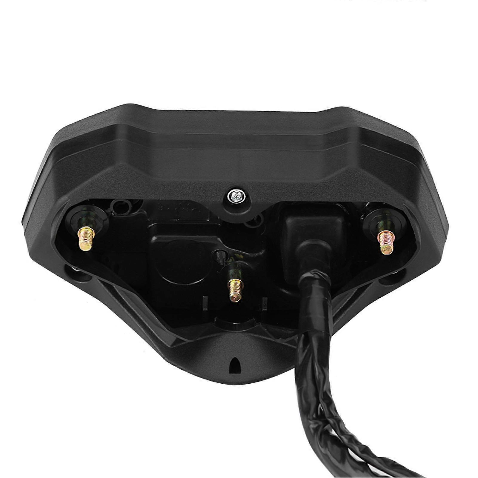 Universal Motorcycle Digital Colorful LCD Speedometer Odometer Tachometer W/ Speed Sensor