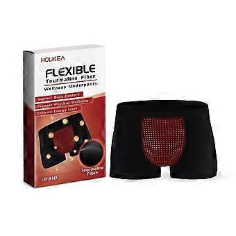 Houkea Men's Normal Panties High-strength mid-waist fabric Breathable Anti-grinding Legs Fitness Sports Pants Flat Angle