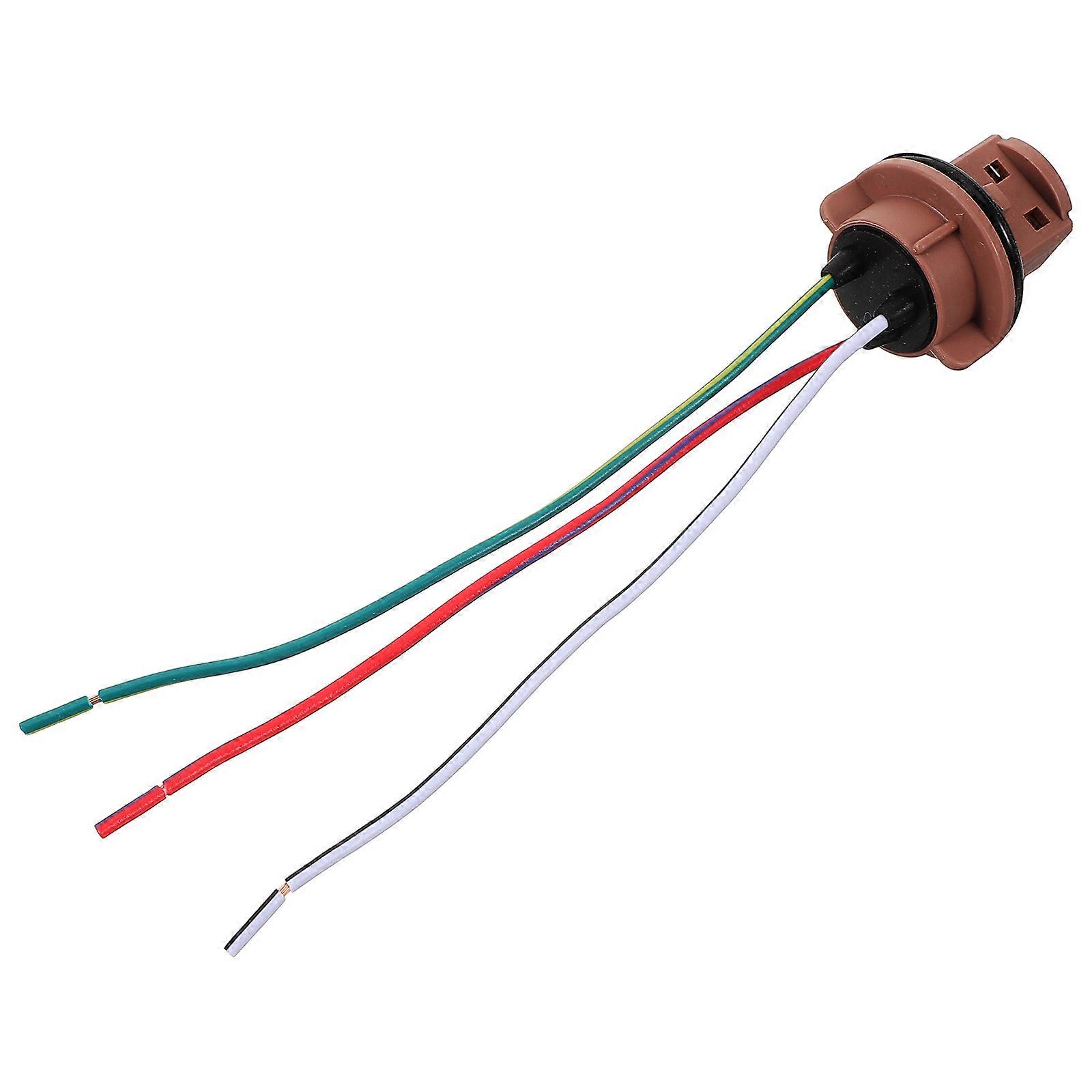 Car Front Headlight Lamp Holder Short Circuit Protection 1Set