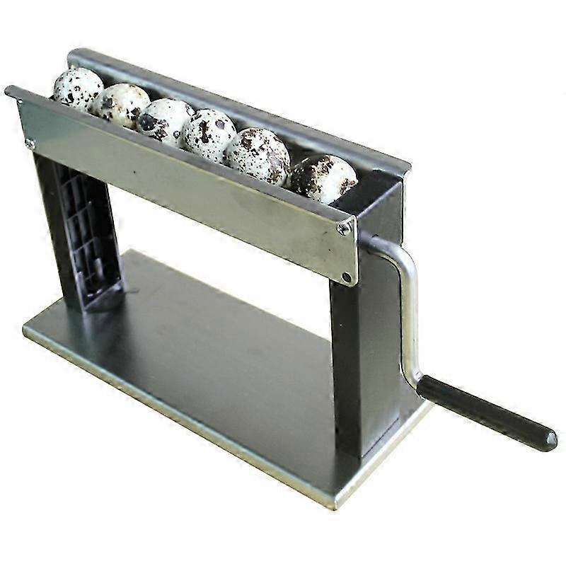 2025 Manual Quail Egg Peeler Machine Quail Egg Sheller Household Quail Egg Peeling Machine for Boiled Quail Egg Egg Huller Portable Hand Roll Quail Eg