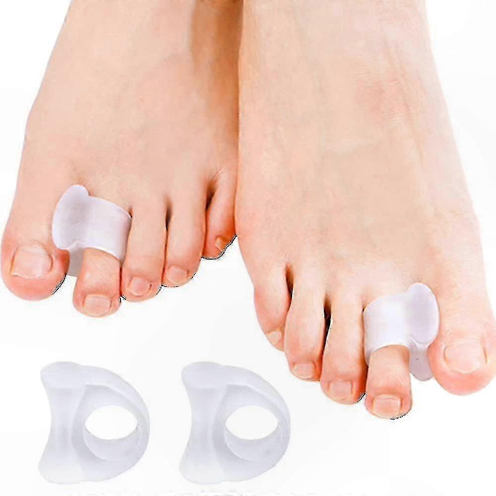 Silicone Toe Separator for Comfortable Foot Alignment and Relief