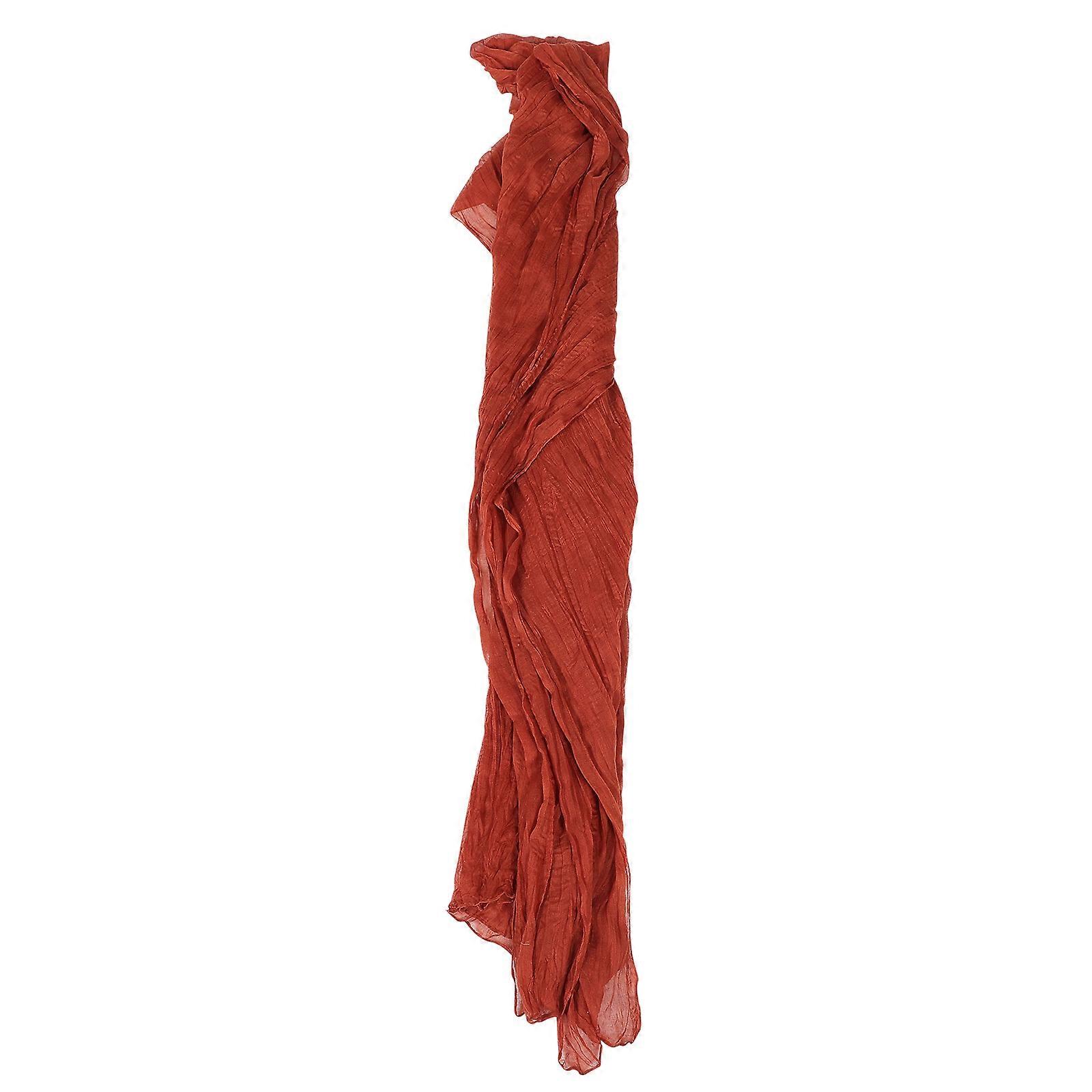 Rustic Tablecloth for Wedding Reception and Bridal Shower with Good Air Permeability Orange Polyester 70 Characters