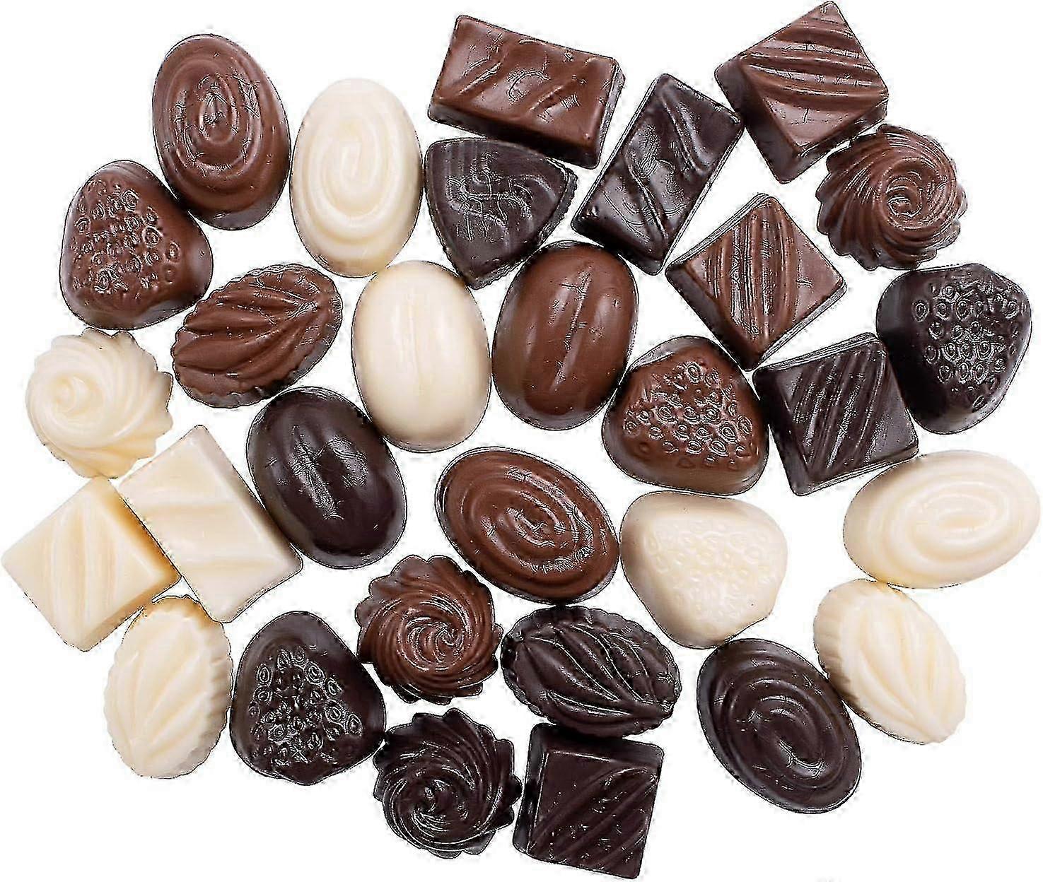 30pcs Fake Chocolate Artificial Food Chocolate Realistic Chocolate Props Random Style 2025