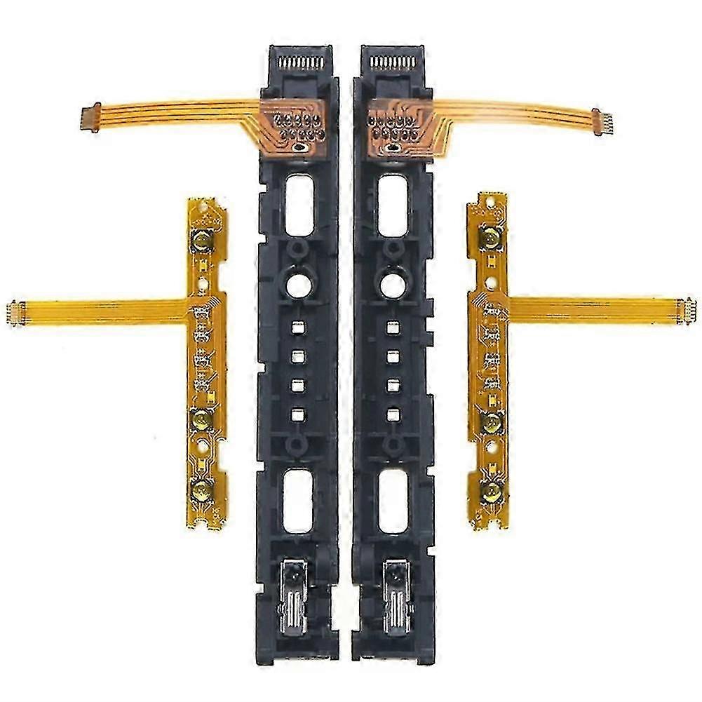Replacement LR Slide Left Right Slider Rail with SL Flex Cable compatible with Nintend Switch NS JoyCon Controller