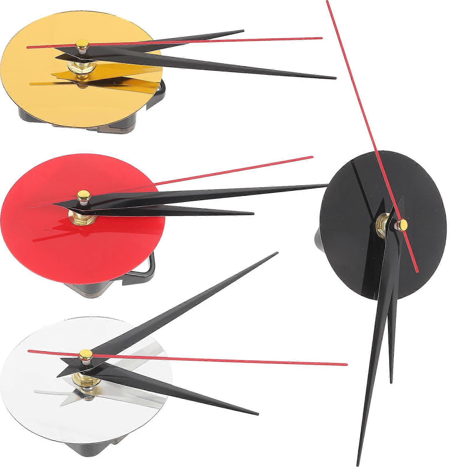 4 Sets Replaceable Clock Movement DIY Kit Wall Clock Mechanism