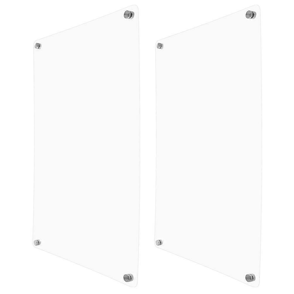 Fridge Planner Magnetic Dry Erase Board Reusable Writing Board for and Reminders, Smooth Surface for Easy Wipe Clean