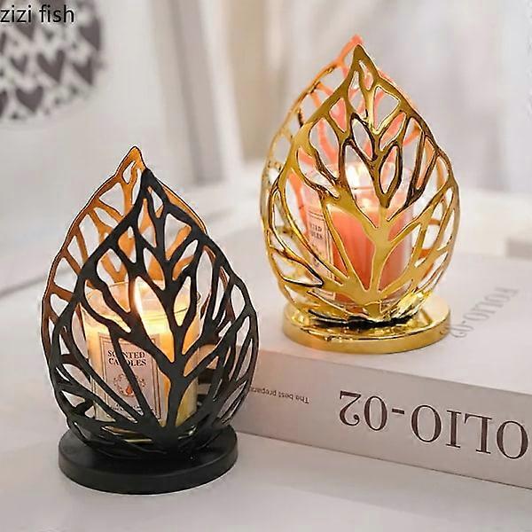 Creative Deer Shaped Iron Candle Holder, Dining Table Decoration