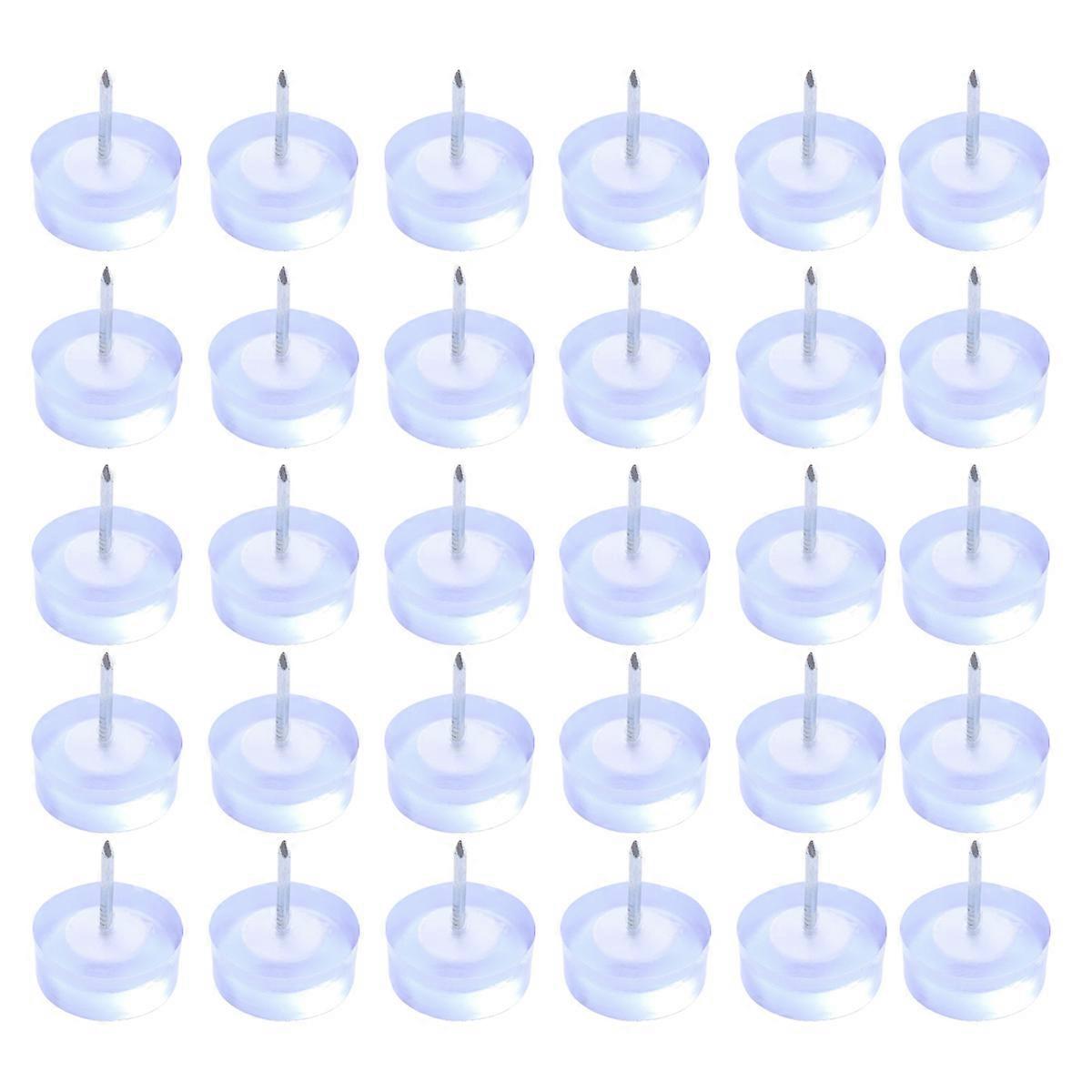 Sofa Tacks for Furniture Upholstery Made of Durable Nylon Transparent Color Increases Sofa Height 10x20mm