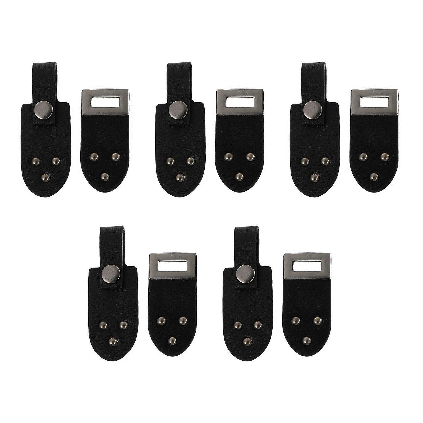 5pcs Leatherette Toggle Buckles for Coats – Durable Metal Fasteners for Jackets, Dresses & DIY Belts – Clothing Accessories