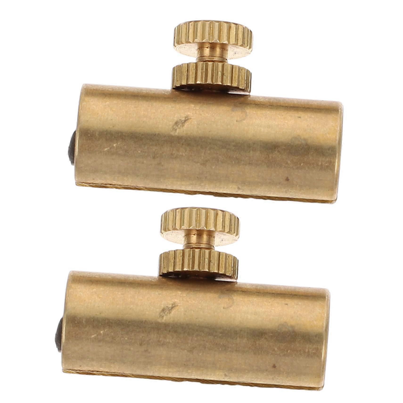 Note Suppressor Tone Mute Accessory for Musical Instruments, 2.4x1.6x0.8CM, Golden Color, Compatible with Various Models