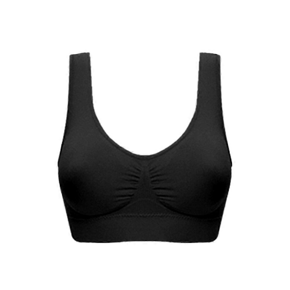 Women's Lightweight Seamless Sports Bras for Exercise Made of Polyester Fully Covering Medium