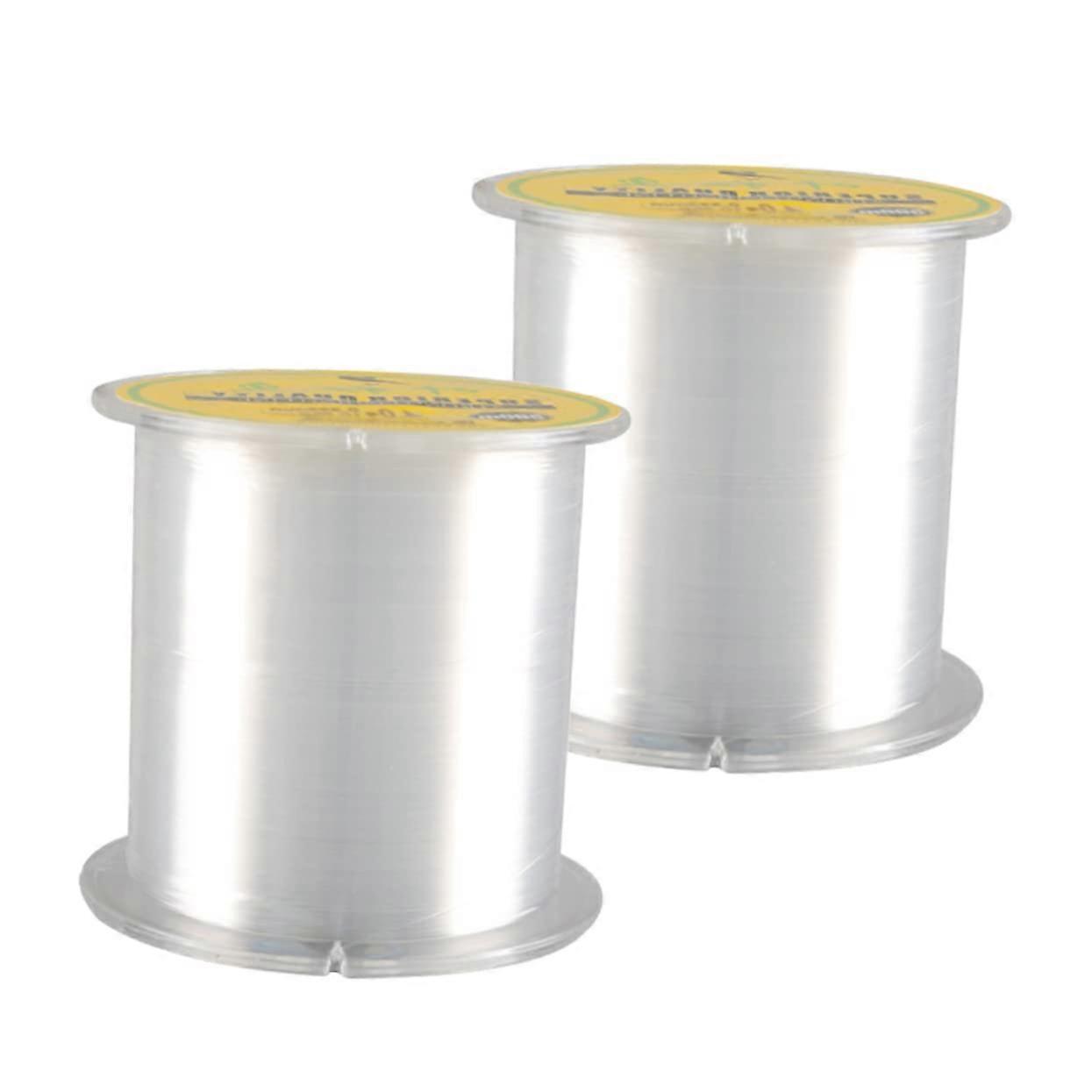 Angelleine Clear Fishing Line 0.28mm Strong Mono Fishing Wire 100m Invisible Nylon Leader Line Blue