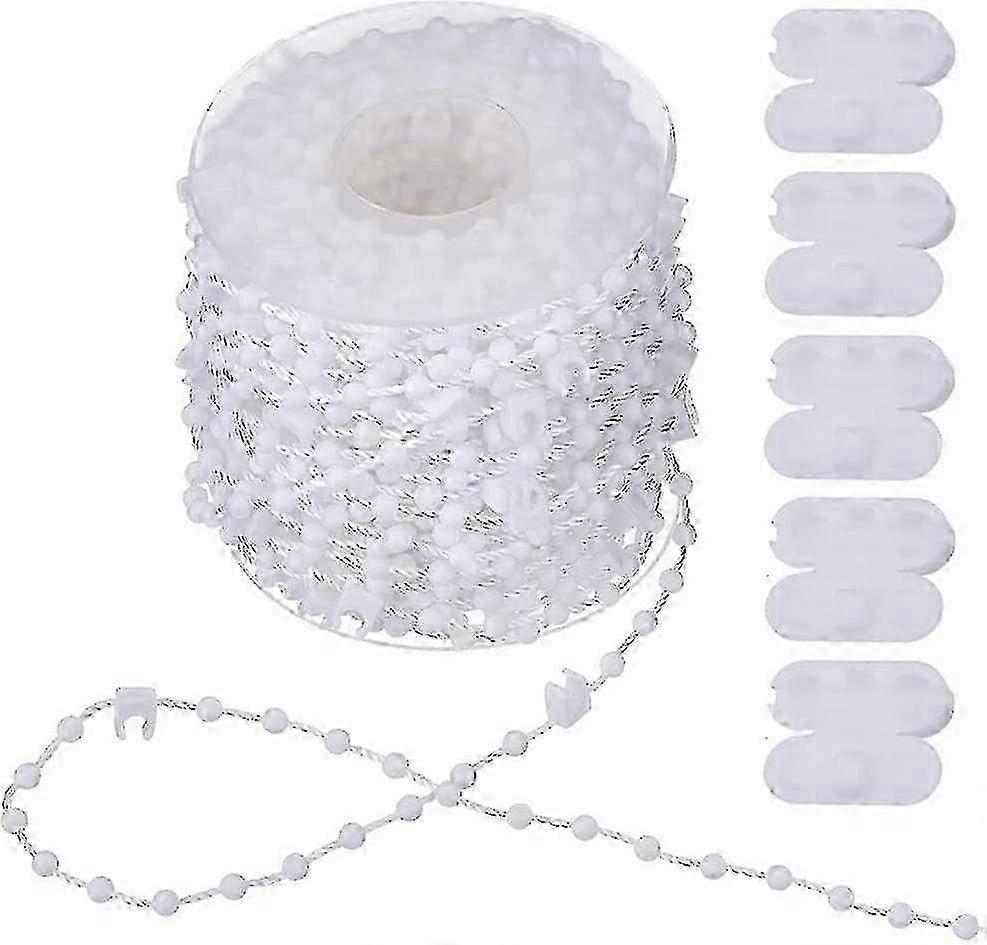 89mm Slat Vertical Blind Chain with 5 Connectors - Accessories for 20m Vertical Blinds Including Bottom Chain