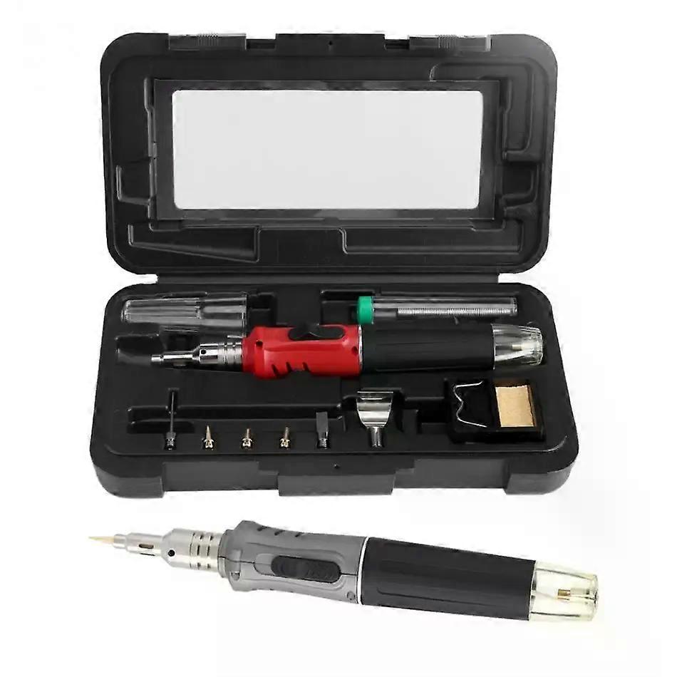 10 in 1 Portable Automatic Gas Ignition Cordless Welding Torch Kit Welding Tool Soldering Tool Kit