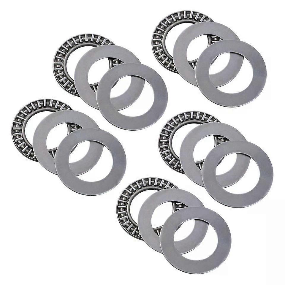 Flat Needle Roller Bearings, 5 Pcs Single Direction Thrust Washer