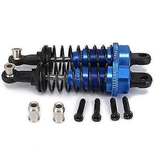 2 Pieces Adjustable 65mm Shock Absorbers for RC Car 1/18 A959 A969 A979 K929, Dark Blue