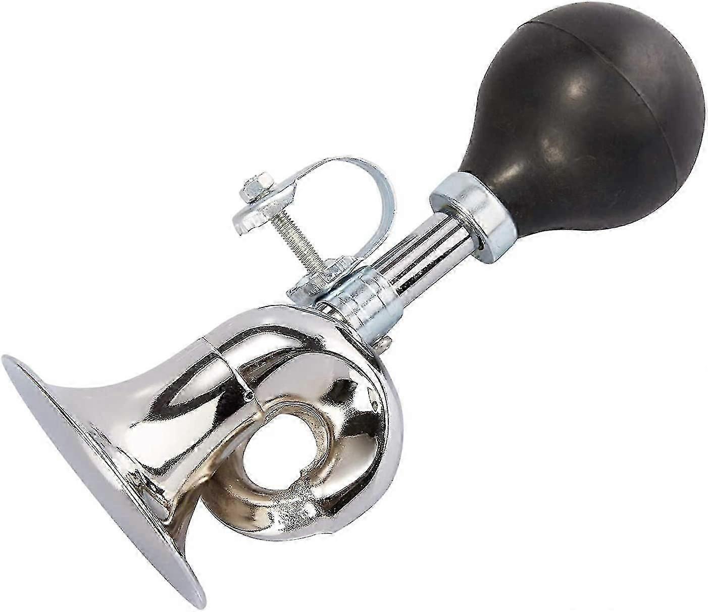 Retro Metal Air Horn Loud Bike Horn Bicycle Horn Loud And Durable Sound With Adjustable Clip Easy To Install And Remove, Fits Most Bicycle Handlebars