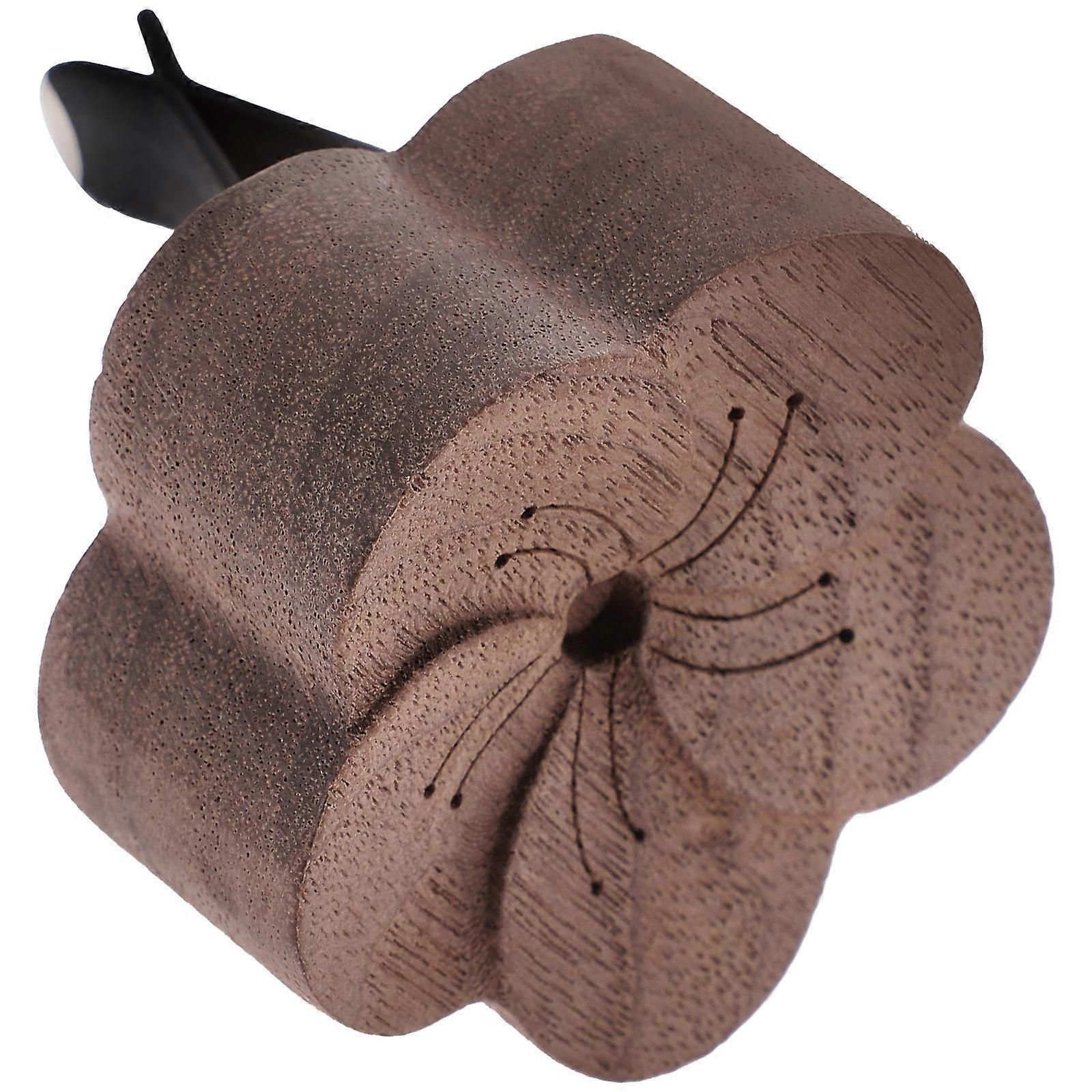 Brown Desk Diffuser Wooden Diffusion Accessory 1Pcs