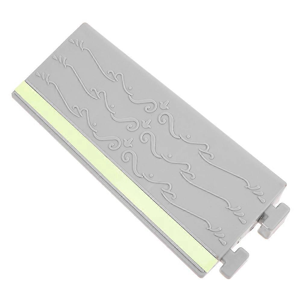 Rubber Threshold Ramp Pad Indoor Threshold Ramp for Home Use Grey