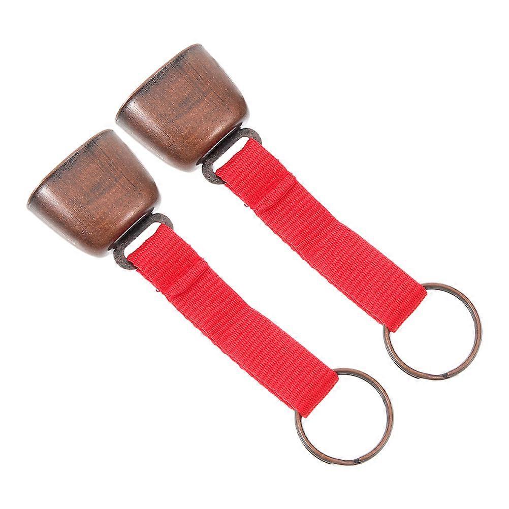 Camping Bell Pendant Retro Bells For Outdoor Adventure 12.00X3.50X2.50CM Crisp Sound Practical Use 2Pack