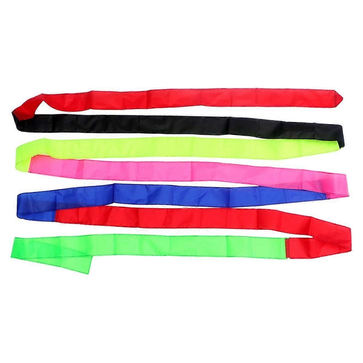 10m Kite Flat Ribbon Turning Tail Colorful Streamer Floating for DIY Kite Hanging (Color Matching)