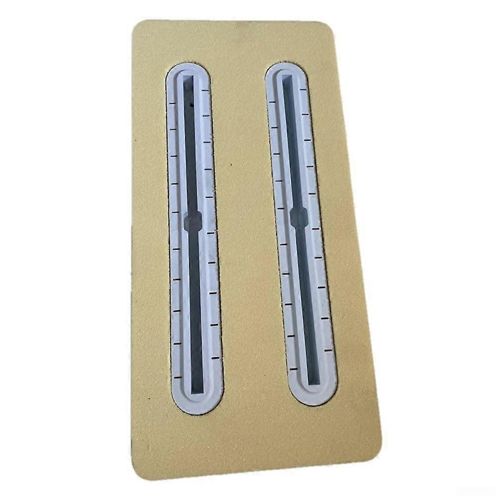 Reliable hydrofoil PVC foam box for kiteboards with strong mounting base (white)