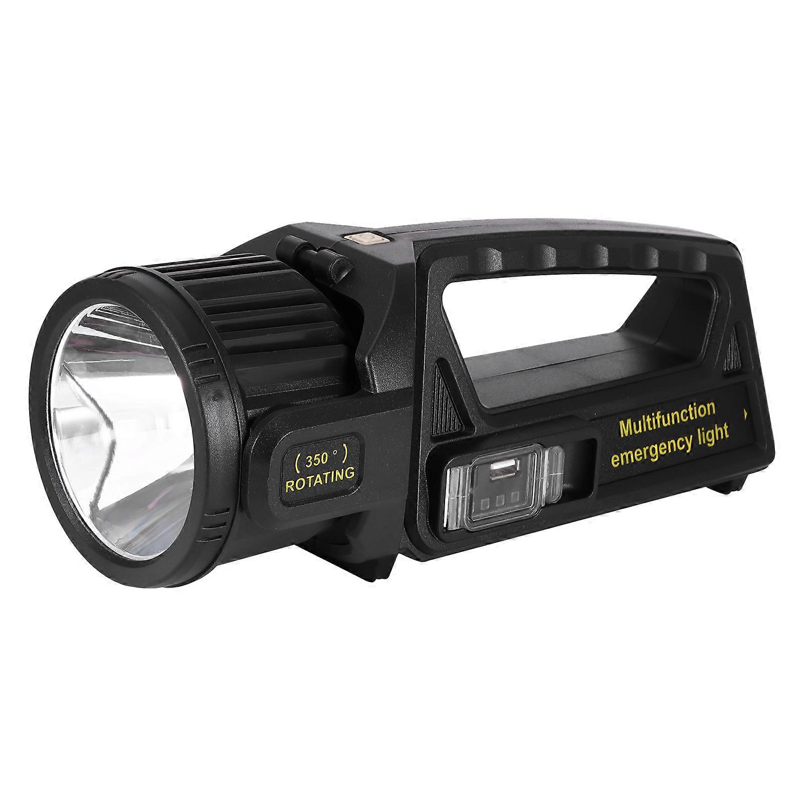 Rotating Multi-Function Solar Handheld Searchlight (YM-5167 (Large Size))