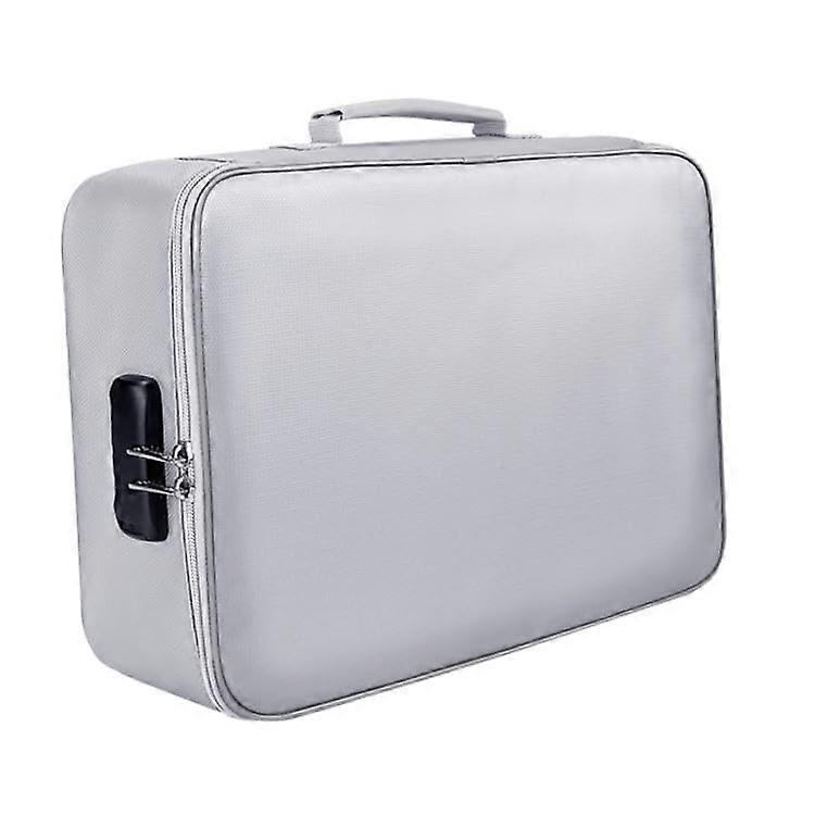 Storage bag for papers, multipurpose zipper, multilayer card case for valuables, certificates.