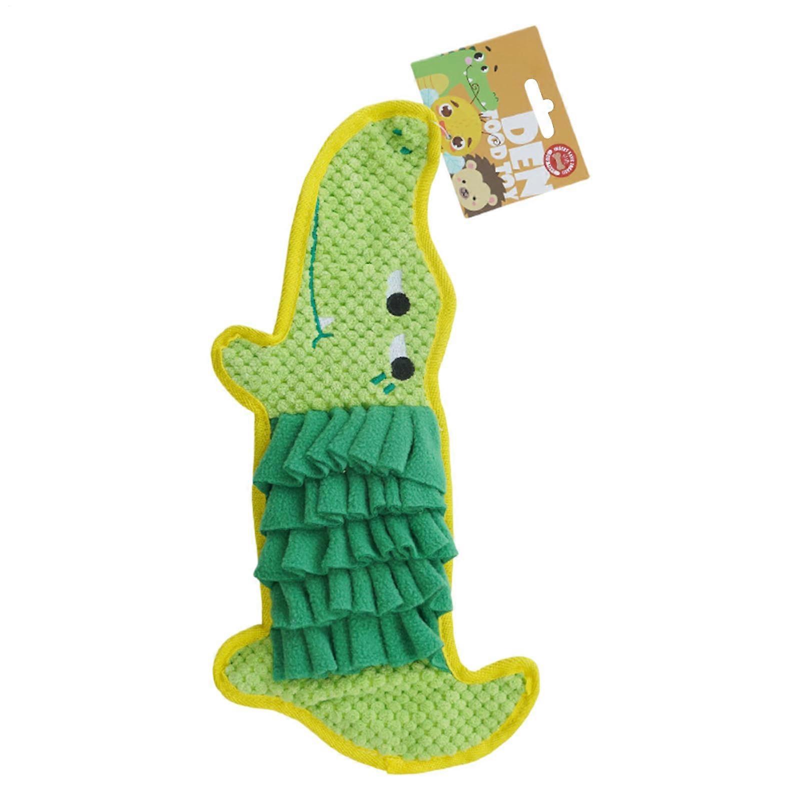 Dog Snuffle Mat For Enrichment, Slow-Feed Training Toy, Non-Slip Fleece Backing, Grey 1 Piece, For Small To Large Breeds