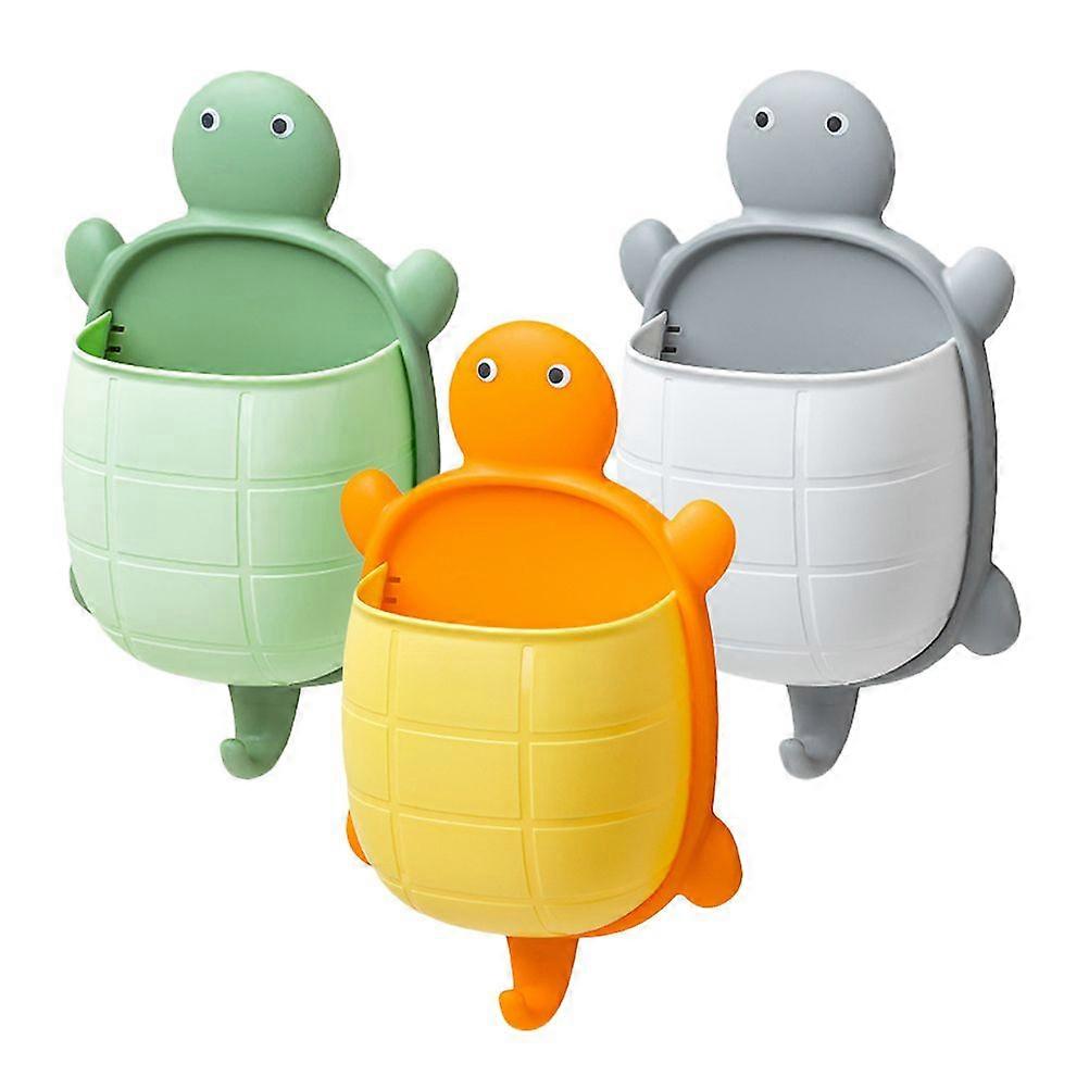 3pcs Floating Organizer Wall Mounted Hanging Storage Containers Organizer Shelf for Kitchen