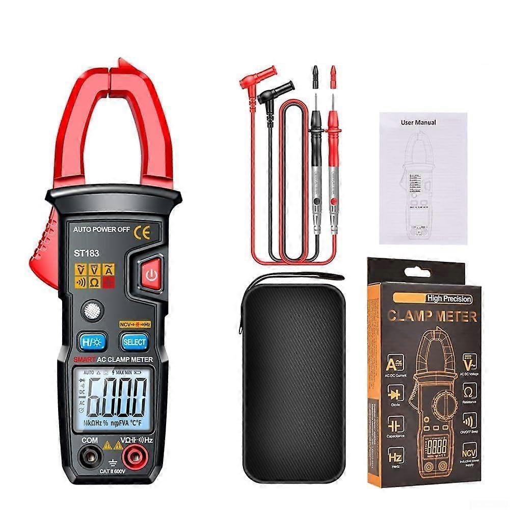 Multimeter with Backlit LCD Display, Large Jaw Capacity, Accurate Electrical Measurements for All Conditions