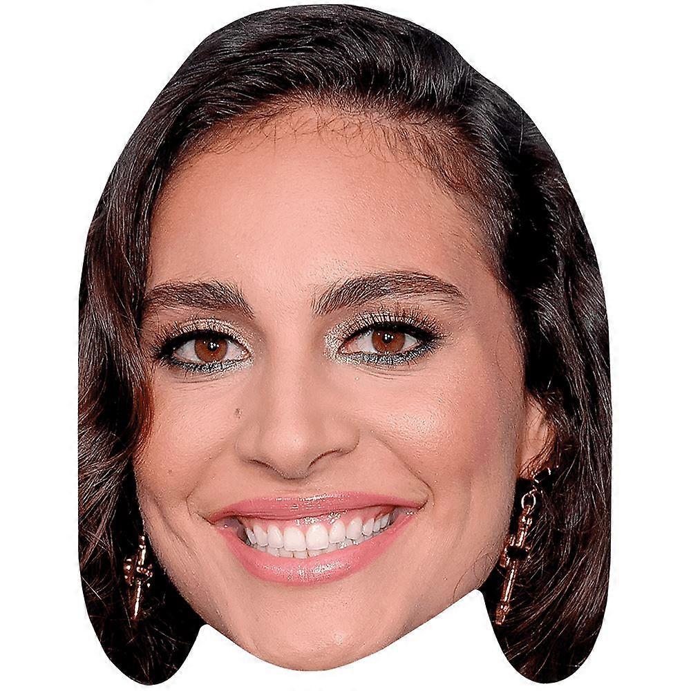 Isadora Sofia Figueroa (Smile) Celebrity Mask, Flat Card Face