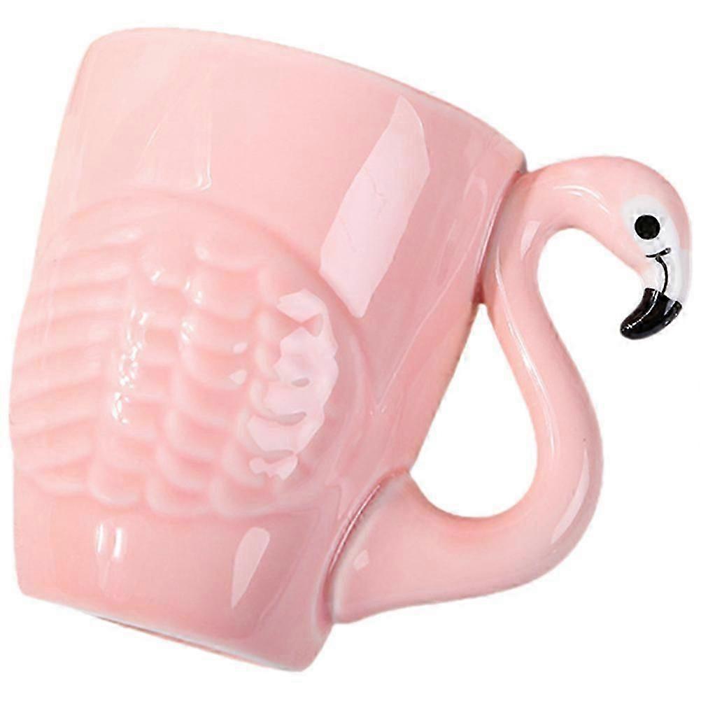 Flamingo Mug, Functional Ceramic Created for Cafs Homes, Excellent Durability