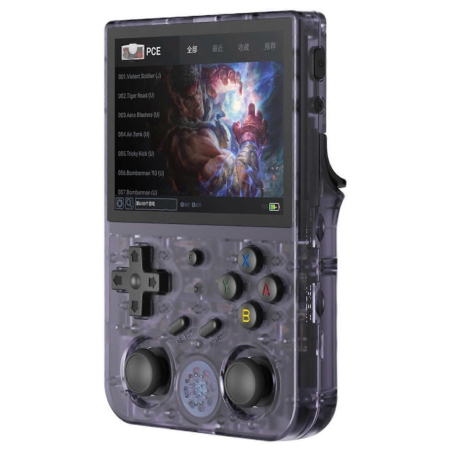 ANBERNIC RG353V Handheld Game Player 3.5&quot; 16G (System Card)+128GB Card)