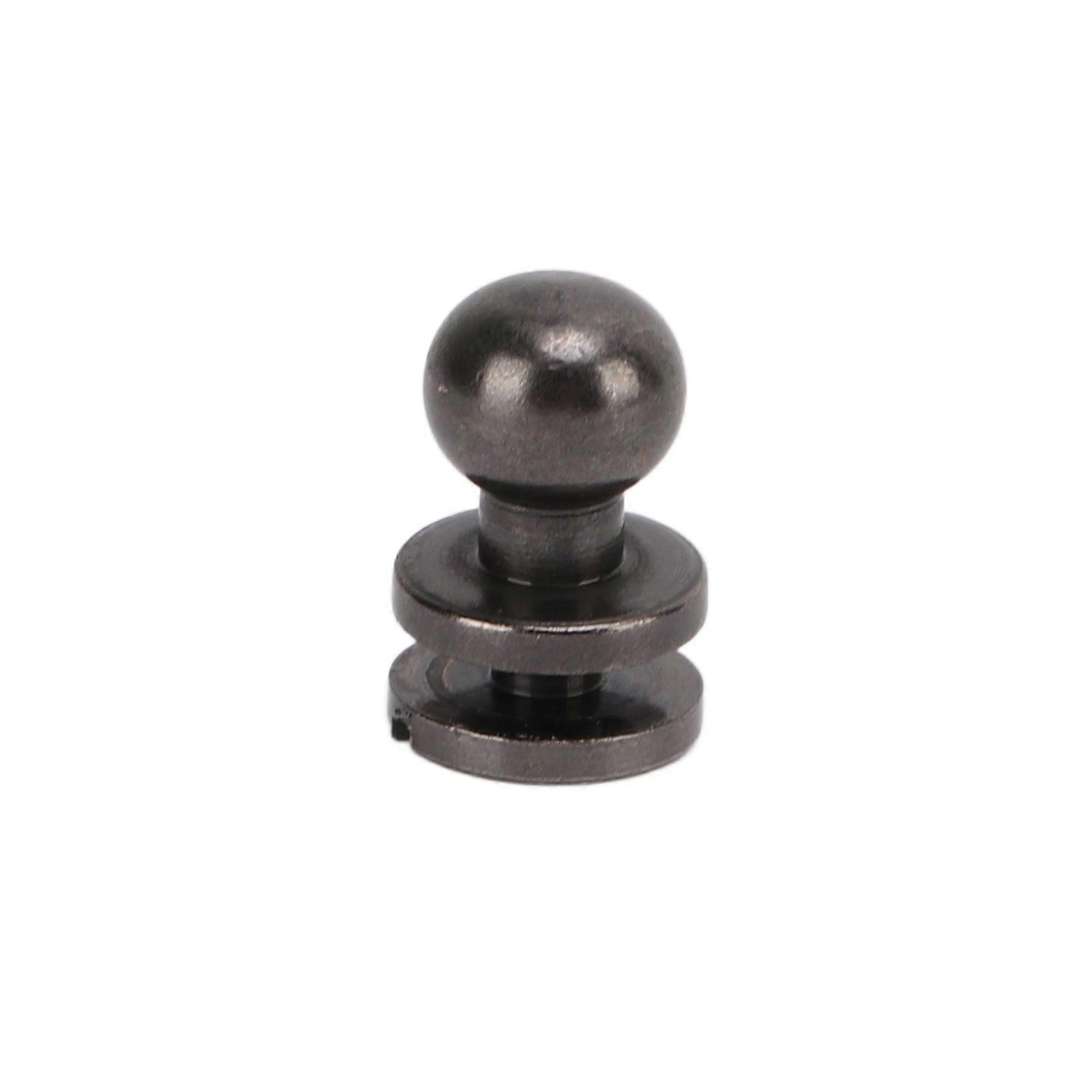 20 Sets Brass Rivets 8x7mm Rust Resistant Round Head Screws
