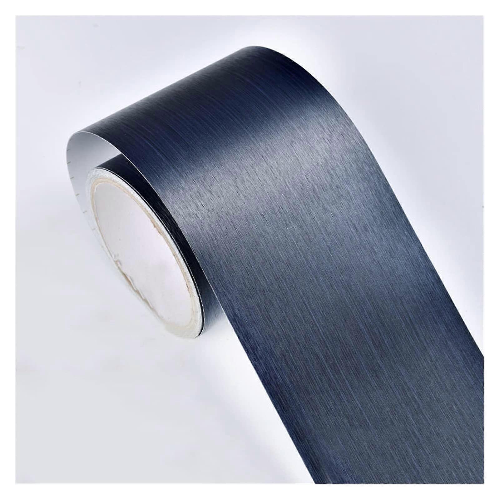 Gold Black Waterproof Waist Line Wall Sticker Self Adhesive Baseboard Wallpaper Border Roll Ref: 5382