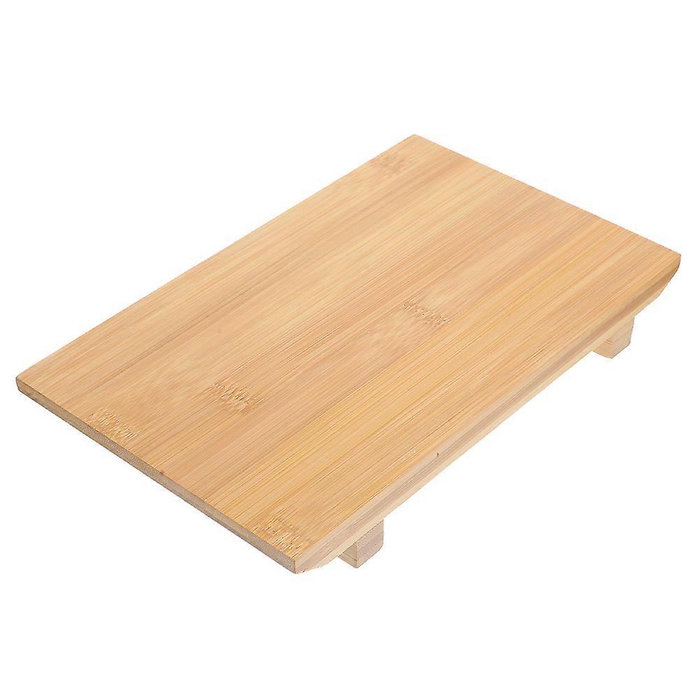 Serving Tray for Home Khaki Color Lightweight Safe Material Perfect for Sushi Snacks 12.6 x 8.3 inches