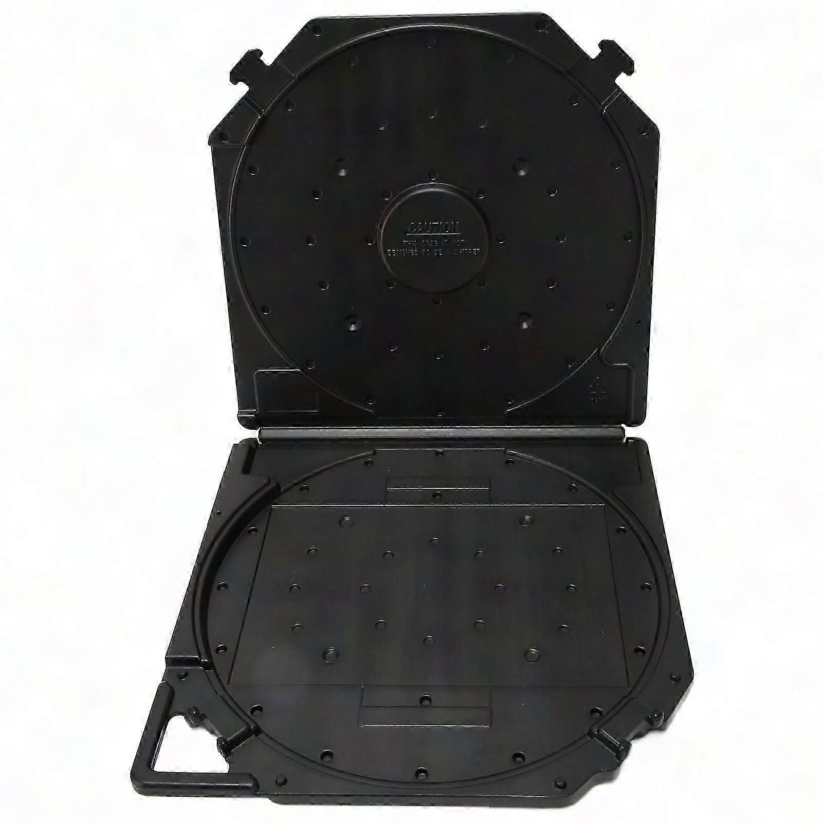 10 Inch Empty Tape Reel Storage Box, Scratch-Resistant Full Protection for Open Reel Sound Tapes, Gray