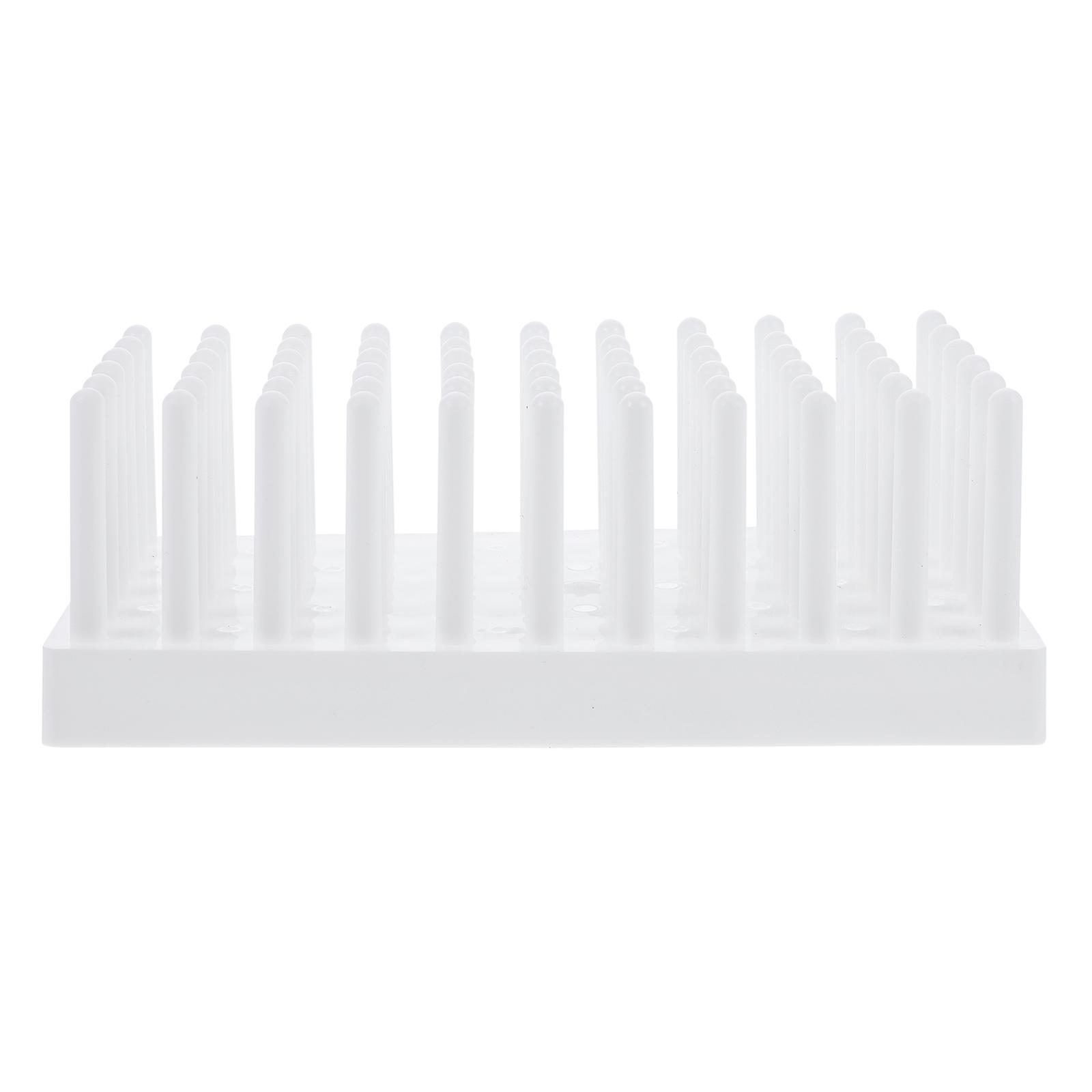 1pc Plastic Test Tube Drying Rack Stand Holder