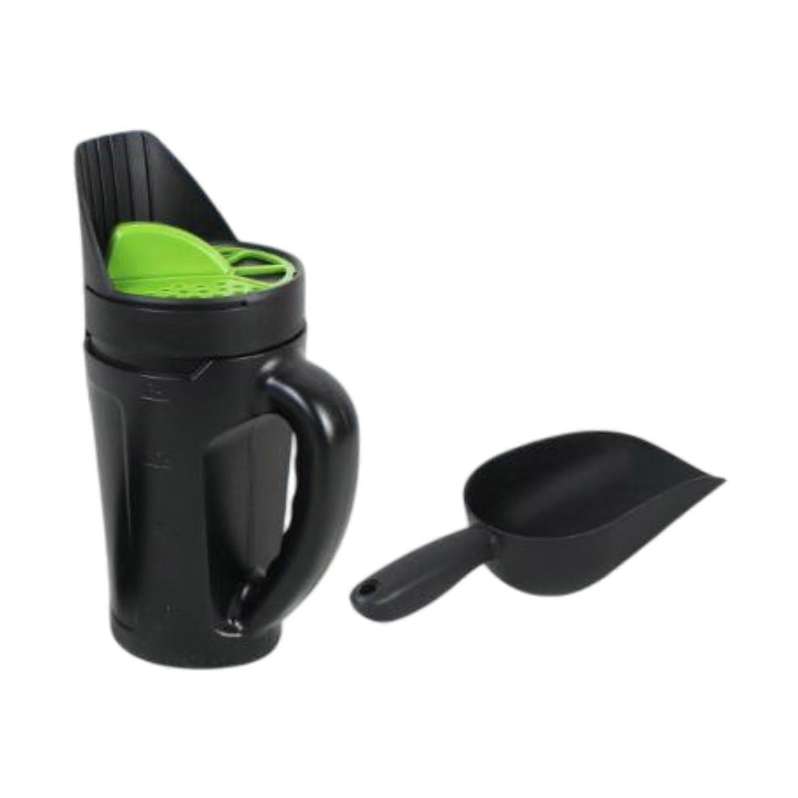 Hand Spreader Shaker Handheld SHAKE Dispenser for Garden DE Icer Ice